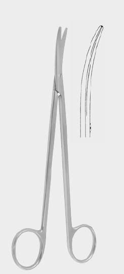 Ножиці МЕТЦЕНБАУМА (METZENBAUM), 31,0 см (cm) (з вольфрам-карбідними вставками)